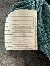Lands' End 100% Cotton Color Block Teal Pullover Sweater Size XS - photo 8