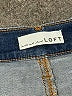 Ann Taylor LOFT Chevron-herringbone Blue Jeans Size 28 waist - photo 4