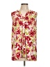 Nina Leonard Red Sleeveless Blouse Size L - photo 1