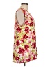 Nina Leonard Red Sleeveless Blouse Size L - photo 4
