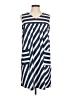 Unbranded Stripes Blue Casual Dress Size M - photo 1