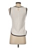 Chloe K 100% Rayon Silver Sleeveless Top Size XS - photo 2