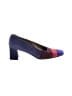 Stuart Weitzman Color Block Purple Heels Size 7 1/2 (narrow) - photo 1