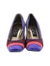 Stuart Weitzman Color Block Purple Heels Size 7 1/2 (narrow) - photo 2