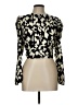 Shein Ivory Long Sleeve Blouse Size L - photo 1