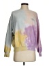 Billabong Tie-dye Purple Sweatshirt Size S - photo 1