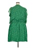 Simplee 100% Polyester Stars Green Casual Dress Size 22 - photo 2