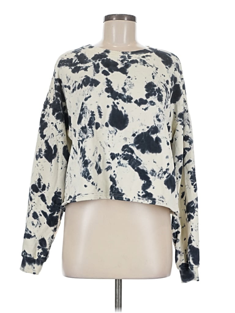 Pre-owned Le Lis Sweatshirt In White