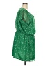 Simplee 100% Polyester Stars Green Casual Dress Size 22 - photo 4