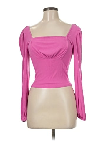 Listicle Long Sleeve Top (view 1)
