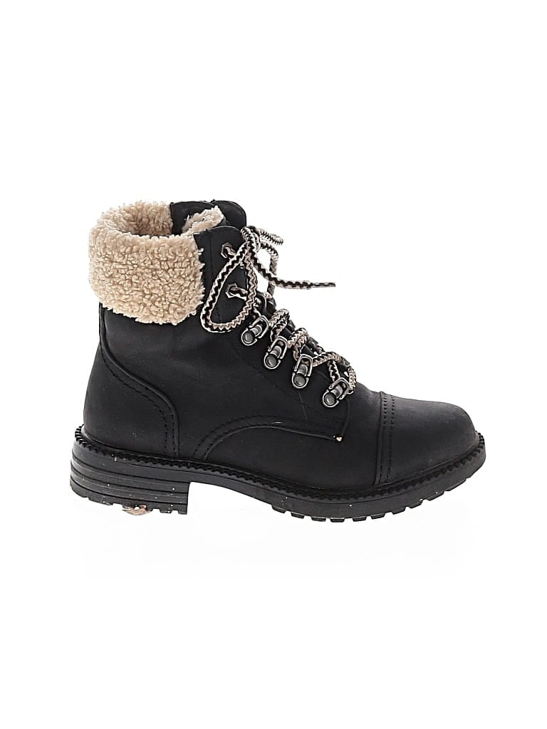 Pre-owned Report Ankle Boots In Black