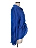 Ellen Tracy Blue Long Sleeve Blouse Size L - photo 4