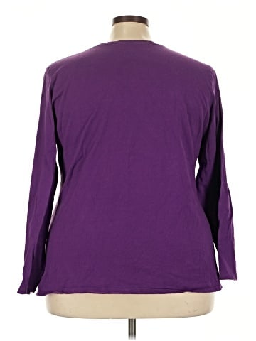 Just My Size 3/4 Sleeve T-Shirt (view 2)