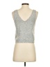 Marled Gray Sleeveless Top Size S - photo 2