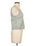 Marled Gray Sleeveless Top Size S - photo 4