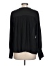 Unbranded Black Long Sleeve Blouse Size L (estimated) - photo 2