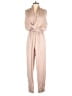 Reiss Solid Tan Jumpsuit Size 6 - photo 1