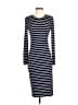 Forever 21 Stripes Blue Casual Dress Size S - photo 1