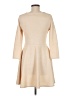 Alythea Solid Tan Casual Dress Size L - photo 2