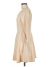 Alythea Solid Tan Casual Dress Size L - photo 5