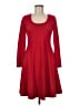 Unbranded Solid Red Casual Dress Size M (estimated) - photo 1