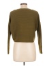 Audrey 3+1 Green Cardigan Size S - photo 2