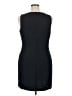 Ingenuity Solid Black Casual Dress Size 16 - photo 2