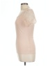 Unbranded Ivory Short Sleeve Top Size L - photo 5