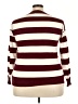 Lane Bryant Stripes Burgundy Pullover Sweater Size 18 - 20 Plus - photo 2
