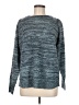 Jason Maxwell Teal Long Sleeve Top Size L - photo 1