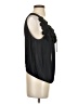 Leifnotes 100% Polyester Black Sleeveless Blouse Size 4 - photo 4