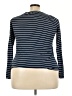 Walmart Blue Long Sleeve Top Size XXL - photo 2