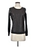 Etcetera 100% Leather Black Long Sleeve Top Size M - photo 1