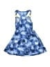 Lands' End 100% Cotton Print Blue Dress Size XS (kids) - photo 2