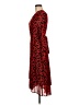 CAbi Animal Print Red Cocktail Dress Size M - photo 5