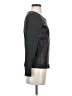 Etcetera 100% Leather Black Long Sleeve Top Size M - photo 4