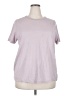 Assorted Brands Purple Short Sleeve T-Shirt Size 2X - photo 1