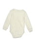 Carter's Solid Ivory Long Sleeve Onesie 18-24 MO / 24 MO - photo 2