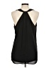 Banana Republic 100% Polyester Black Sleeveless Blouse Size M - photo 2
