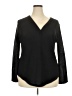 Allegrace Black Long Sleeve Blouse Size 2X - photo 1