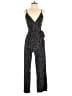 Kaileigh Stars Black Jumpsuit Size S - photo 1