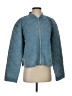 Lou & Grey 100% Cotton Argyle Teal Blue Jacket Size S - photo 1