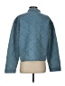 Lou & Grey 100% Cotton Argyle Teal Blue Jacket Size S - photo 2