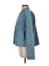 Lou & Grey 100% Cotton Argyle Teal Blue Jacket Size S - photo 5