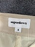 Superdown 100% Polyurethane Yellow Casual Skirt Size S - photo 3