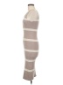 Endless Blu Stripes Tan Casual Dress Size M - photo 5