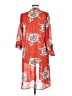 Jorja 100% Polyester Red Kimono Size M - photo 2