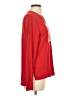 Holiday Time Red Long Sleeve T-Shirt Size S - photo 4