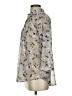 CAbi 100% Polyester Floral Multi Color Silver 3/4 Sleeve Blouse Size XXS - photo 5