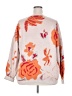 Unbranded Floral Orange Pullover Sweater Size 2X (estimated) - photo 2